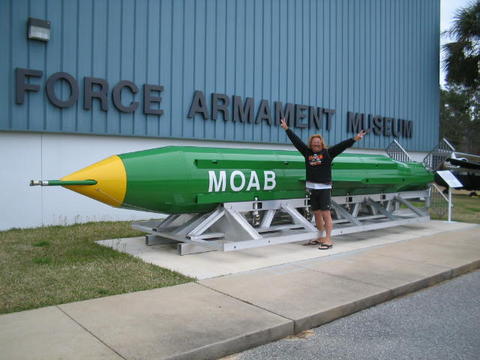 MOAB= Mother of All Bombs!...