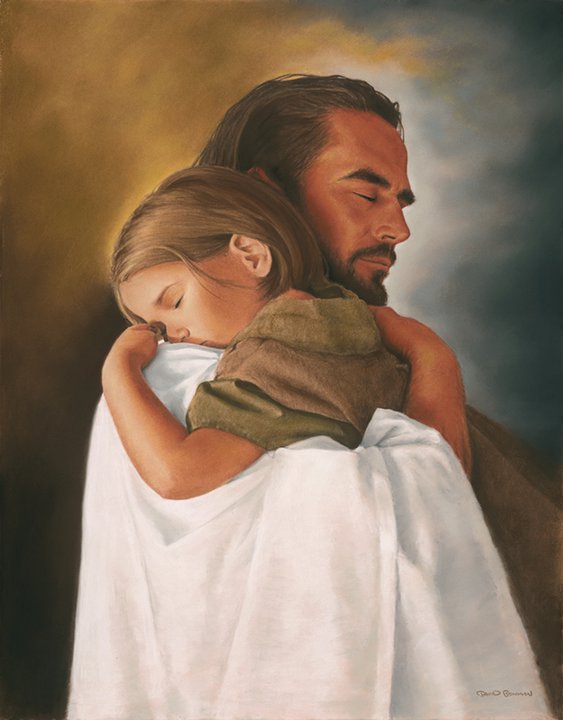 JESUS holds our future in his arms....
