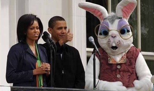 OIllegal's foreign policy rabbit that attacked Jim...