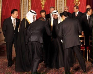 Poncho Villa OIllegal bowing to his Muslim King of...