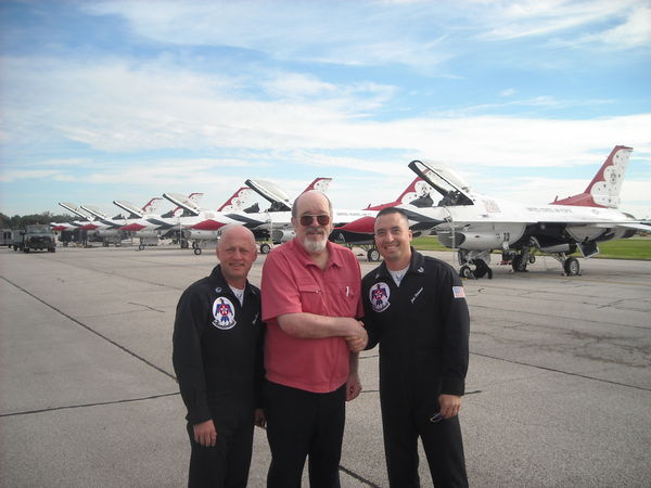 Thanks to the Thunderbirds for Hospitality....