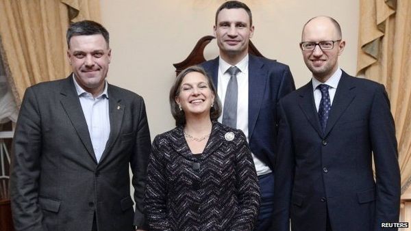 Note Nuland seems pretty cozy amongst these Nazis....