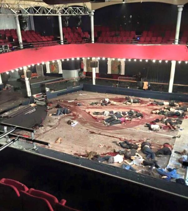 Bataclan Theatre, Paris, after Islamic terrorist M...