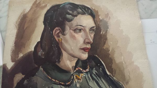 My grandma, Nora Hope Tigerman, painted by one of ...