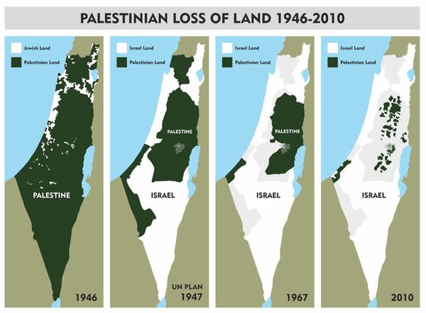 The white cancer is Israel's theft of Palestinian ...