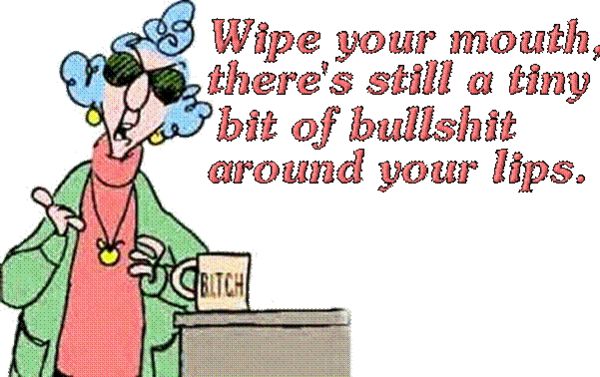 And Maxine says, Marvin.....