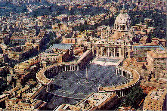 The Vatican is 109 acres...