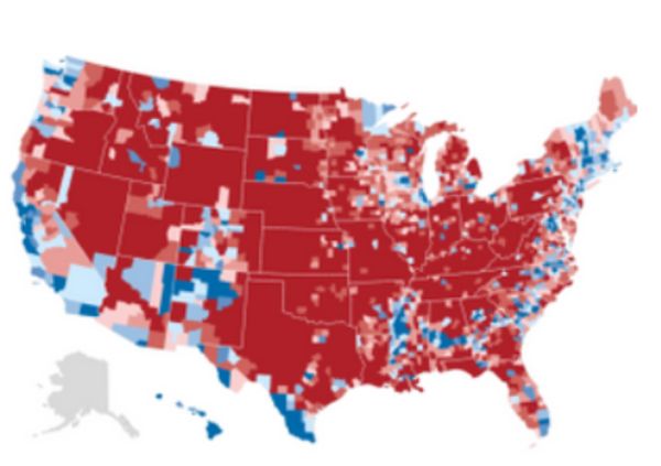 2016 election map....