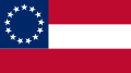 Stars and Bars - Official flag of the CSA...