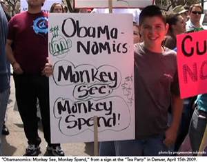 Proof Positive Photo Taken at Tea Party Rally...