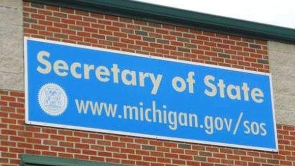 State of Michigan Secretary of State...