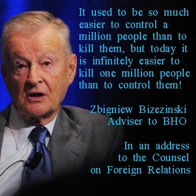 Zbigniew Brzezinski...