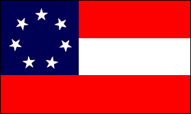 Official Stars and Bars flag of CSA!...