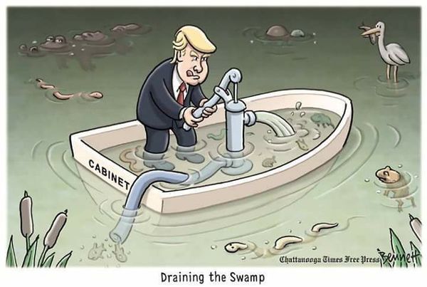 As I said- refilling the swamp with bigger gators...