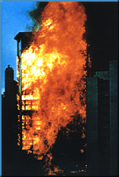 This is a HUGE FUKING FIRE. This tower did not fal...