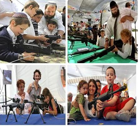 Israelis also teach their children how to murder ....