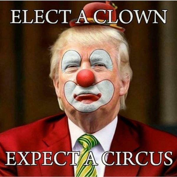 Trumps the clown...