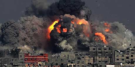 Israel's attack on Gaza....