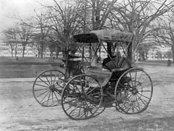 Horseless buggy first car .....