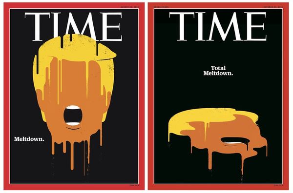 Here is the latest Time cover of Trump!...