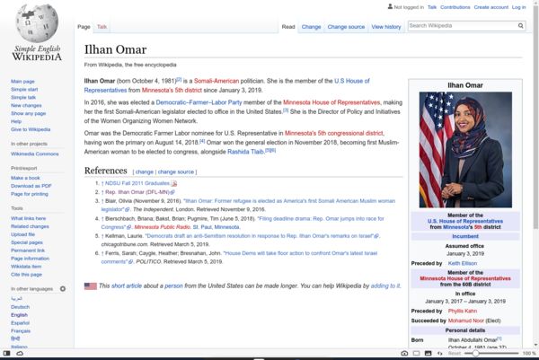 Fake Wikipedia (Kind of lacking and not very infor...