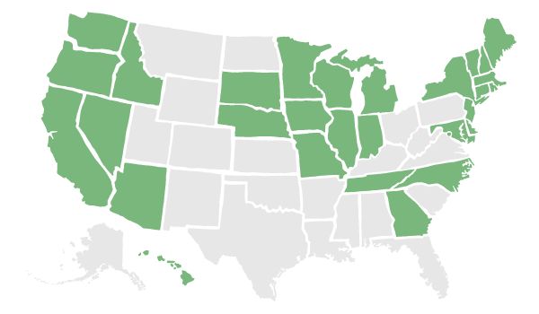 The green states, green jobs outnumber coal jobs...