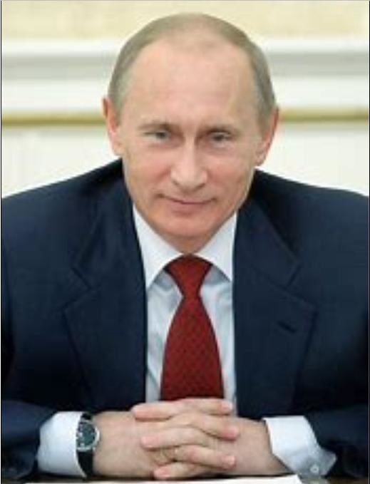 "I'm Vladimir Putin, and I approve this message."...