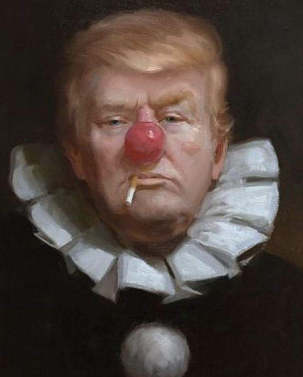 The official presidential portrait of Donald J. Tr...