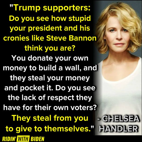 trump will steal from you with no excuse at all....