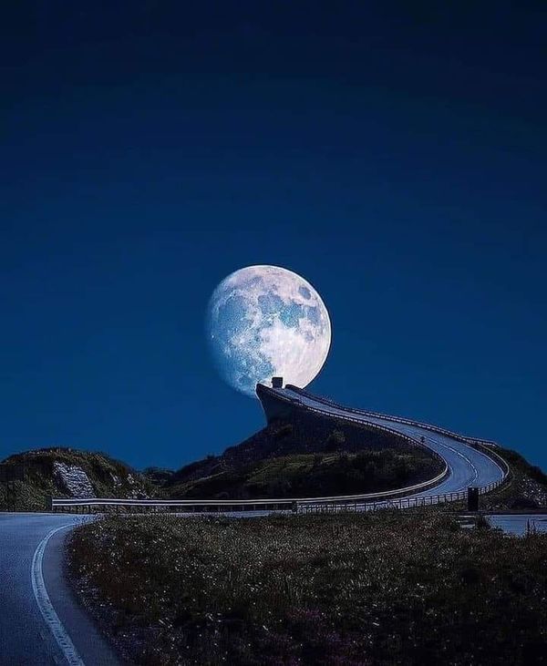 The road to our moon.......