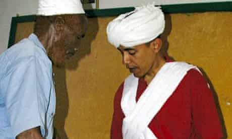 He is the 1st Muslim president of the United State...