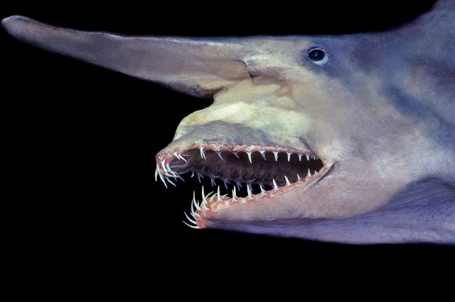 This is not Alisyn Camerota, it's a Goblin shark....