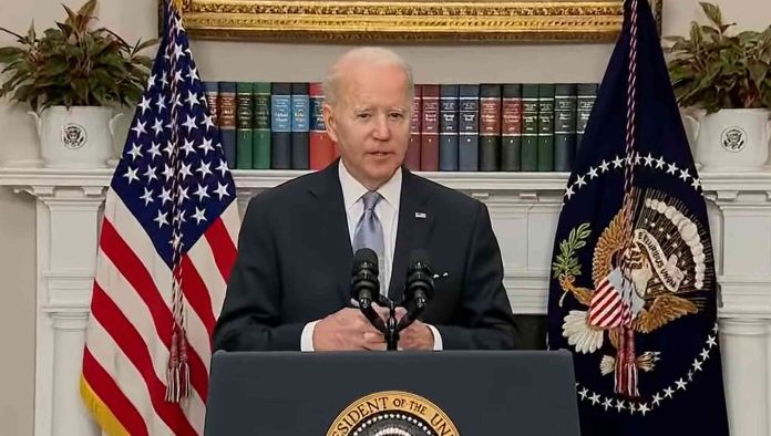 Biden:  'We Are In A Pandemic Of The Quadruple Vac...