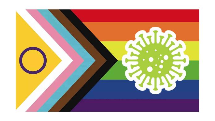 Monkeypox Symbol Added To Pride Flag...