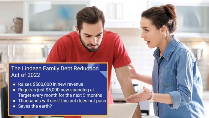 Wife Proposes 'Household Debt Reduction Act' Where...
