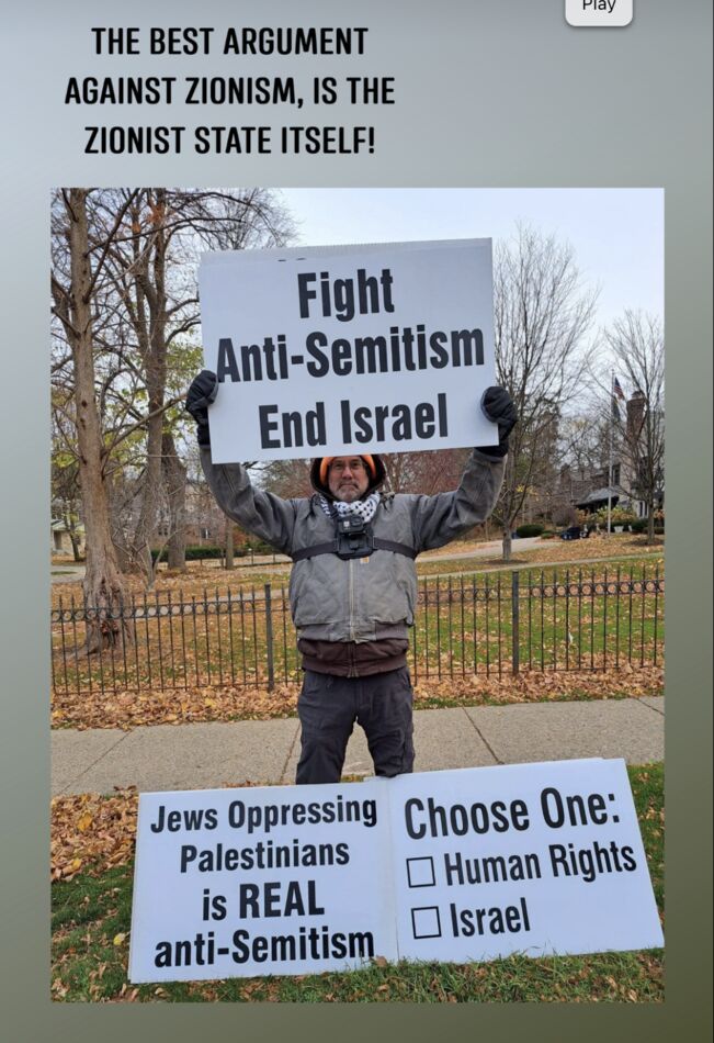 "anti-Semitism" is a weaponized, Orwellian term us...