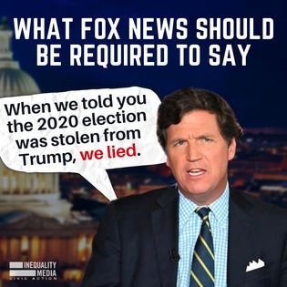 What Tucker Should Say: Instead Of His Usual Assortment Of Lies ...