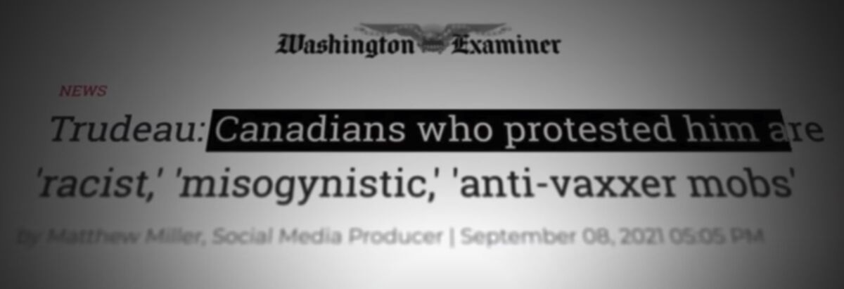 Trudeau knows the tactic of labeling, defaming tha...