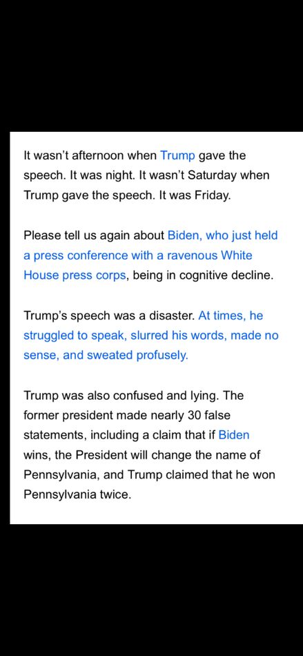 Trump is more of a moron than Biden he didn’t know...