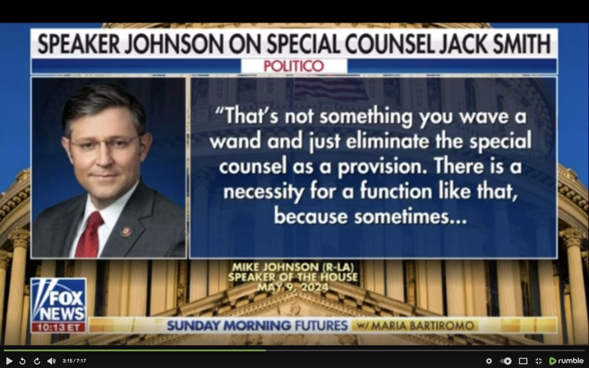 On MTG's Failed Motion To Vacate Mike Johnson As House Speaker: Yes ...