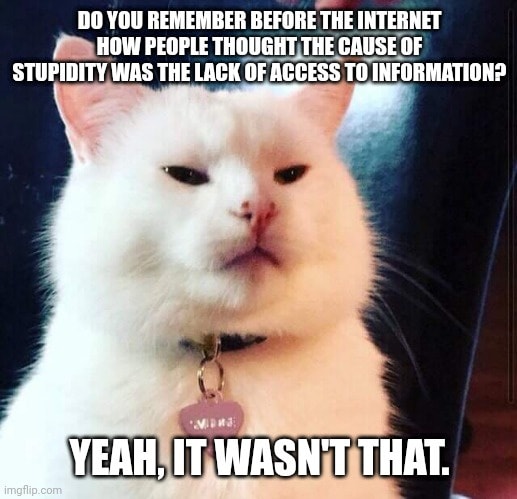 Internet & Information: Yep! It wasn't that!